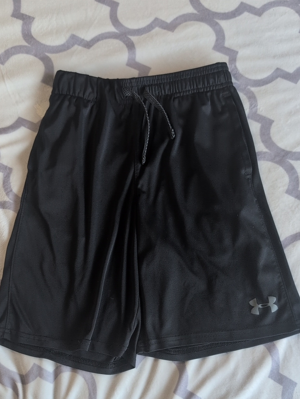 Under Armour Black Boy's Athletic Training Shorts